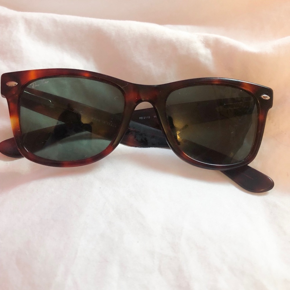 SOLD Rayban Wayfarer Tortoise Sunglasses